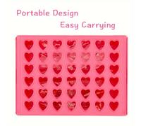 TEMU Juego de Amor en de 4 Piezas, Juego Portátil para Viajes, Plegable para , Regalos del Día de San Valentín