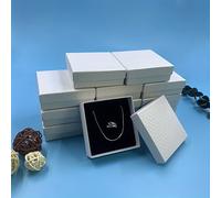 TEMU Juego de Cajas para Joyería con Diseño de Diamante - Organizador de Accesorios , 12 Piezas para Aretes, Anillos y Collares