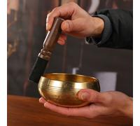 TEMU Juego de Campanas Hechas a Nepal con Cruzado, para Meditación y Relajación en Yoga