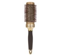 TEMU Juego de cepillos para secado con secador - Cepillos profesionales para peinado, cilindro de cerámica ventilado, para mujeres - 4 opciones de tamaño, dorado