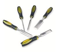 TEMU Juego de cinceles de madera de 3/5 piezas con hojas biseladas de acero y de PVC duraderos de .