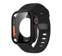 TEMU Juego de correa deportiva y para Apple Watch Band 46 mm 45 mm 44 mm 41 mm 42 mm 40 mm, pulsera deportiva transpirable para Iwatch Series 10 9 3 4 5 6 Se 7 8, a Ultra 2, con protector de pantalla