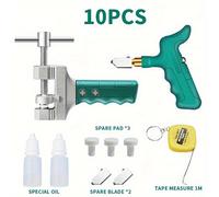 TEMU Juego de Cortador de Azulejos de Aleación con 10 Piezas y Alicates Profesionales para Romper Vidrio Diamante para Corte de Cerámica y Ladrillo