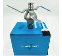 TEMU Juego de cuchillos de acero inoxidable 420 de calidad, soporte de aluminio para cuchillos, anillo de premium, compatible con , juego de cuchillos accesorios , cepillo de limpieza