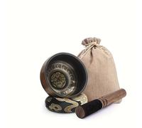 TEMU Juego de Cuencos Tibetanos - Cuencos de Sonido de Meditación Hechos a de Nepal para Yoga, Mindfulness, Curación y Alineación de Chakras