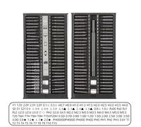 TEMU Juego de Destornilladores de Precisión, Kits de Puntas Magnéticas Triangulares Torx, Herramienta de Reparación Pequeña para Interruptores de Gamecube, Huawei, Xiaomi, PC, Computadora, Reloj y