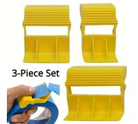 TEMU Juego de : dispensador de cinta, separador de cinta, cortacintas pequeño y accesorio para esquinas con pintura en aerosol