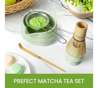 TEMU Juego de Herramientas Matcha de 3pcs/5pcs, de Té Matcha, Cepillo de Té Bai Ben Li, de Té Li, Combinación de Herramientas de Té de la Song, de Matcha, Cepillo de Té, Cuchara de Té, Soporte para