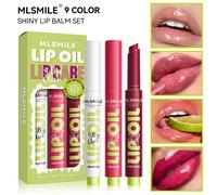 TEMU Juego de lápiz labial sólido y labial con espejo, para labios que dejará tus labios muy hidratados - Regalo ideal para San Valentín