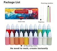 TEMU Juego de manualidades de 27 piezas con de mármol , kit , pintura de marbling creativa para pintura DIY y patrones , para regalos de , Pascua, Halloween, Navidad, Acción de Gracias y Año .