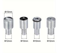 TEMU Juego de moldes para botones a presión, kit de repuesto para máquina de prensado de botones eléctricos, adecuado para botones de sujeción 831# con un diámetro de 15 mm.