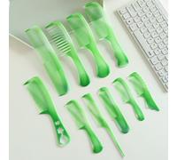 TEMU Juego de peines Oxford de plástico plegable y no rompible de 10 piezas, juego de peinados para el hogar