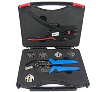 TEMU Juego de pinzas de crimpado con mordazas, resortes XH2.5/3.96 y kit para enchufes informáticos 6.3