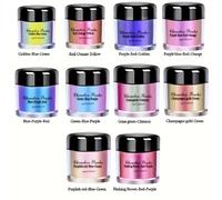 TEMU Juego de Polvo de 10 Colores, 3g*10uds, Adecuado para Artesanías con Resina, Fundición de Joyería, Velas DIY, Kit de Manualidades