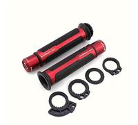 TEMU Juego de Puños para Manillar de Motocicleta - Aleación de Aluminio CNC de 22mm con de Goma, Negro y Colores Surtidos, Tapón de de Manillar,