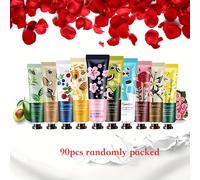 TEMU Juego de regalo de cuidado de manos premium de 90 piezas - Colección de cremas miniatura - Regalo pensativo para mujeres - de color beige con comodidad todo y