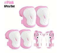 TEMU Juego de Rodilleras y Coderas con Protector de Muñeca para Scooter, Monopatín, Bicicleta