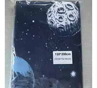 TEMU Juego de Ropa de Cama Estampado con Planetas en Poliéster, Nórdica y Fronteros