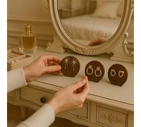 TEMU Juego de Soportes de Exhibición Redondos para Aretes y Pendientes, Bandejas para Aretes, Colecciones de Pendientes, Decoración de Boutique y Hogar, Exhibidor de Joyería para, de Joyería