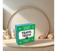 TEMU Juego de Tarjetas de Trivia de Viaje - 50 Preguntas sobre Geografía y , para Familias, Portátil para Camping y Vacaciones, Regalo Ideal para Halloween, Navidad, Año , Accesorios de Viaje