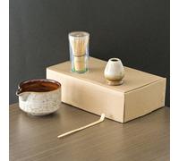 TEMU Juego de Té Matcha Japonés, Cuenco de Matcha Transformado en Horno con , Cuchara de Té, Soporte de Ben, Juego Completo de Piezas de Té de la Song