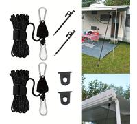 TEMU Juego de tienda FIAMMA RV fija, herramienta para camping al