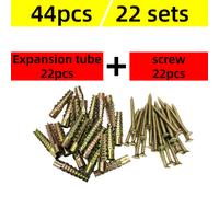 TEMU Juego de tornillos dentados, combinación de pernos metálicos antideslizantes para compresión en ladrillo, espuma y hormigón, kit de doméstico, resistencia y fácil instalación