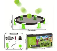 TEMU Juego de voleibol mini de 34 pulgadas, juguete de pelota deportiva para interiores y exteriores, juego interactivo para , equipo de ejercicio para niños y niñas.