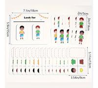 TEMU Juegos de Encaje de Piezas para Hacer , Juego Divertido de Disfrazar, Herramientas de Desarrollo , Entrenamiento de Habilidades Lógicas y , Regalo de Halloween