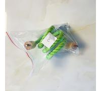 TEMU Juguete de Cuerda para Jaula de , Palo Flexible para Ejercicio y Afilado de , Percha para Aves Mascotas, Ideal para Periquitos, Cotorras, Hámsteres y Ardillas, Escalera de Pie