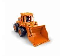 TEMU Juguete de ingeniería de simulación de vehículo de , excavadora, bulldozer y rodillo para niños, como regalo para Halloween, Navidad o fiestas de