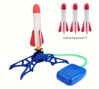 TEMU Juguete de Lanzamiento de , de Espuma, Juguete de Lanzamiento a Pie, Divertido Juego de Actividad para Interior y Exterior, Regalo de , Colores Surtidos