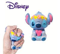 TEMU Juguete de peluche Stitch de Disney 1 pieza - Comprimidor de con diseño de , lindo azul y rosa, coleccionable espacial, regalo para niños y , juguete de peluche coleccionable, diseño divertido,