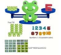TEMU Juguete Educativo Interactivo de Rana con de , Números 1 y - Juguete STEM para Aprender Matemáticas, Alfabetización Temprana y Práctica de , Juego de de Plástico Colorido para Niños Pequeños