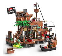 TEMU Juguetes de construcción para barcos , un conjunto de bloques de construcción para de suministro de barcos , ideal para adolescentes y adultos, para regalos de Halloween, Navidad y .