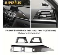 TEMU JUPIZEUS Cubierta de de Aire para Panel del Tablero BMW, Estilo Fibra de Carbono ABS para Consola Central y Ventilación Frontal en BMW F30 F31 F32 F33 F36