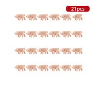 TEMU JUXINDAZYF 21 piezas Mini Cerdo 2.18Cm Dados de Ajedrez de Silicona - Un Juego de Mesa Divertido y Fácil para Reuniones Familiares, Fiestas