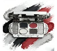 TEMU K'APEINE Magic Ballet Paleta de de Ojos de 6 #02 Negro | Maquillaje de Ojos Smoky Gótico -Negro, Mate y Brillantes de Larga Duración, Estuche Decorativo Plateado de Lujo
