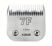 TEMU KBDS 7F Cuchillas de Máquina Cortapelos Desmontables A5 para Mascotas, Compatibles con la Mayoría de , , Wahl, Todas las Máquinas Cortapelos Estilo A5, Tamaño 1/8'' 3.2Mm