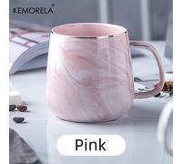 TEMU KEMORELA 1 ud., Taza de Café Cerámica con Ribete Dorado Creativa de 13.5 oz/400 ml, Gran Capacidad, Diseño Mármol, Taza para Desayuno de Avena, Taza de Leche, Taza de , Ideal como Regalo Festivo