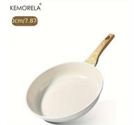 TEMU KEMORELA 1pc Sartén Antiadherente Recubierta de Piedra Maifan, Sartén para Omelette, Sartén de Mango Resistente al , Adecuada para Cocina por Inducción, Disponible en (20/24/28Cm).