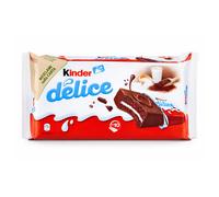 TEMU Kinder Délice Cacao y Leche - Pack 10 x 39 g (390 g) | Bizcocho con Relleno Cremoso
