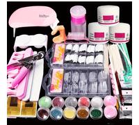 TEMU Kit Básico para Uñas, Lima de Uñas, Cepillo de Uñas, Empujador de Cutículas, Tijeras - Regalo para el Cuidado de al Nivel de Salón para Mujeres