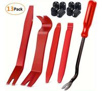 TEMU Kit de 13 Piezas para Extracción de Molduras Interiores, Paneles de Puertas y Tableros de Audio, Sin Rayones ni Palanca