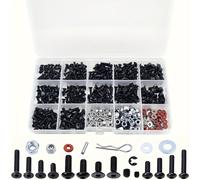TEMU Kit de 500 tornillos para RC, que fijaciones de hardware, adecuado para Traxxas, , , HPI, Axial SCX10 y coches y camiones RC en escalas de 1/8, 1/10, 1/12 y 1/16, que como piezas de repuesto