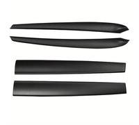 TEMU Kit de Actualización para Tesla Model 3/Y 2021-2023: Juego de 4 Piezas de Molduras Interiores ABS para Tablero y Puertas - Compatible con Acabado de de Madera