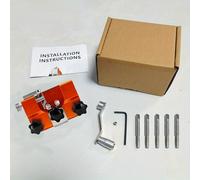 TEMU Kit de Afilador de Sierra de Cadena Manual Versátil con Cabezal de Molienda Ajustable y 3 Fresas - Aleación de Aluminio Duradera, Montaje Fácil, Kit de Afilado de Sierra de Cadena