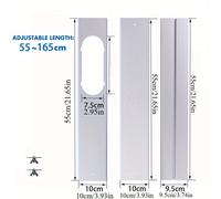 TEMU Kit de Aire Acondicionado Portátil para Ventana de 1/3 Piezas, Adaptador Ajustable para Manguera de Escape de Parabrisas, Accesorios de Ventilación para Aire Acondicionado de Placa Empotrada