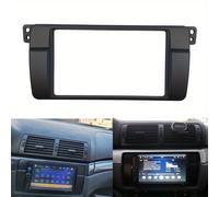 TEMU Kit de ajuste de instalación de tablero 2 DIN para for bmw M3 E46 1998-2006 de radio estéreo de DIN para DVD