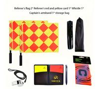 TEMU Kit de Árbitro de Fútbol, Tarjetas y Amarillas, Silbato de Árbitro, con Logotipo del C, Herramienta de Entrenamiento para Árbitros de Juego, Regalo para Entrenador